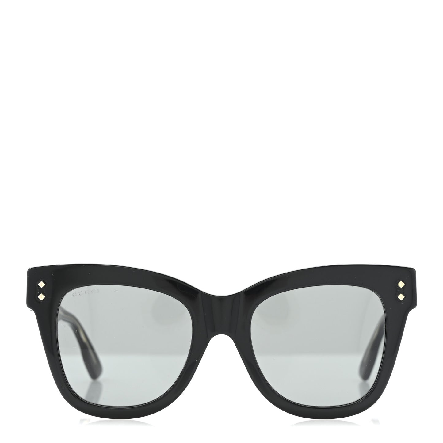Acetate Square Frame Sunglasses GG1082S Black
