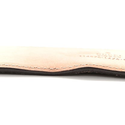 Gucci Metallic Calfskin Interlocking G 40mm Belt 95 38 Pewter 8 of 9