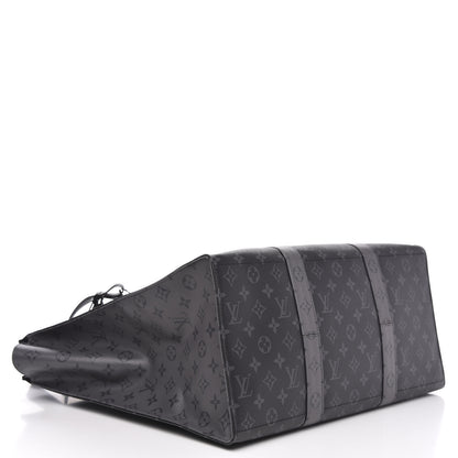 Louis Vuitton Monogram Eclipse Cabas Zippe GM Black 3 of 8