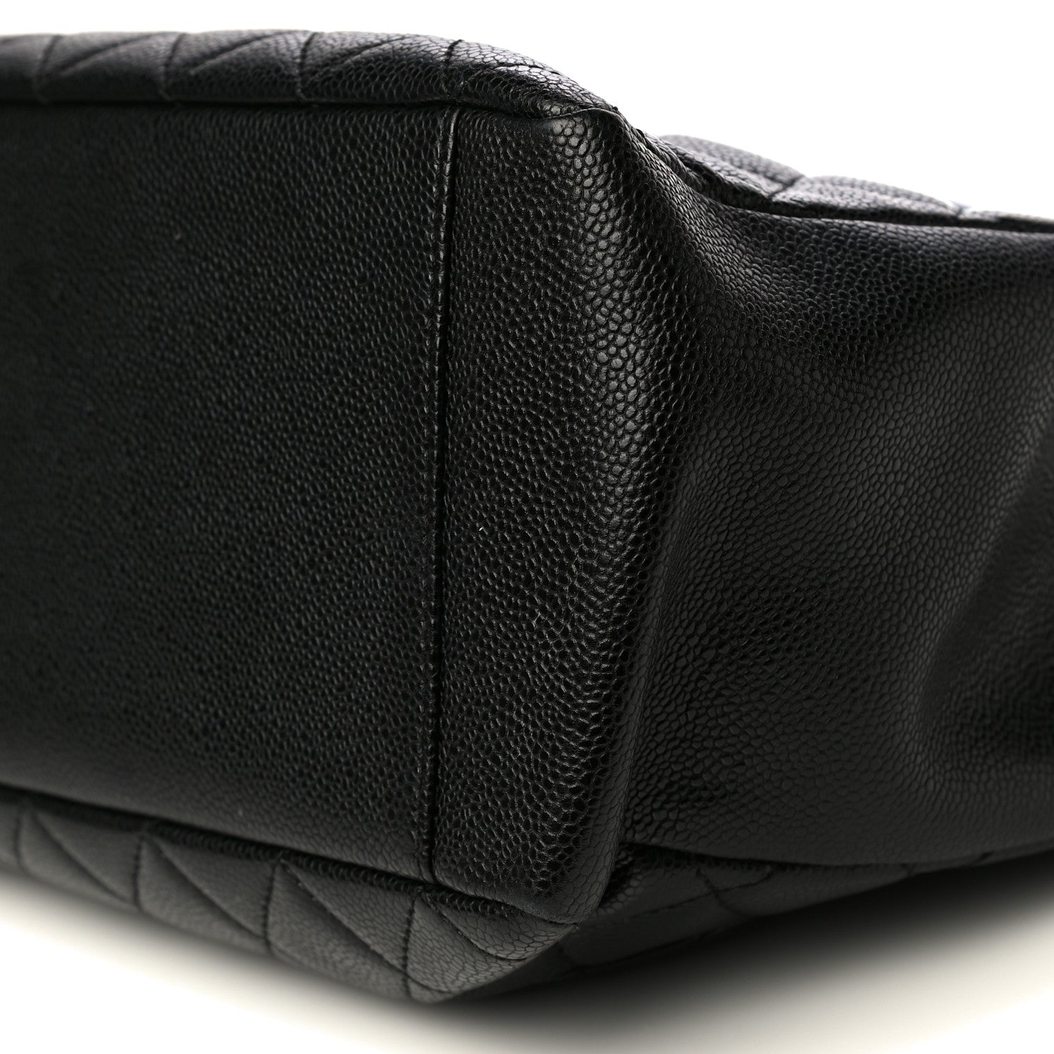 Chanel Caviar Quilted Grand Shopping Tote GST Black 8 of 12