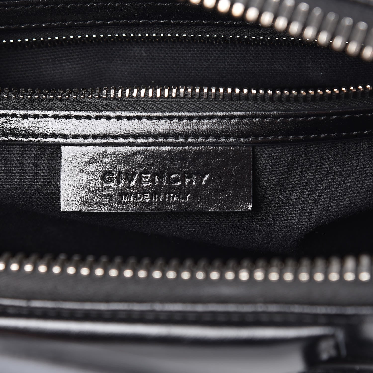 Givenchy Shiny Lord Calfskin Small Antigona Black 8 of 9