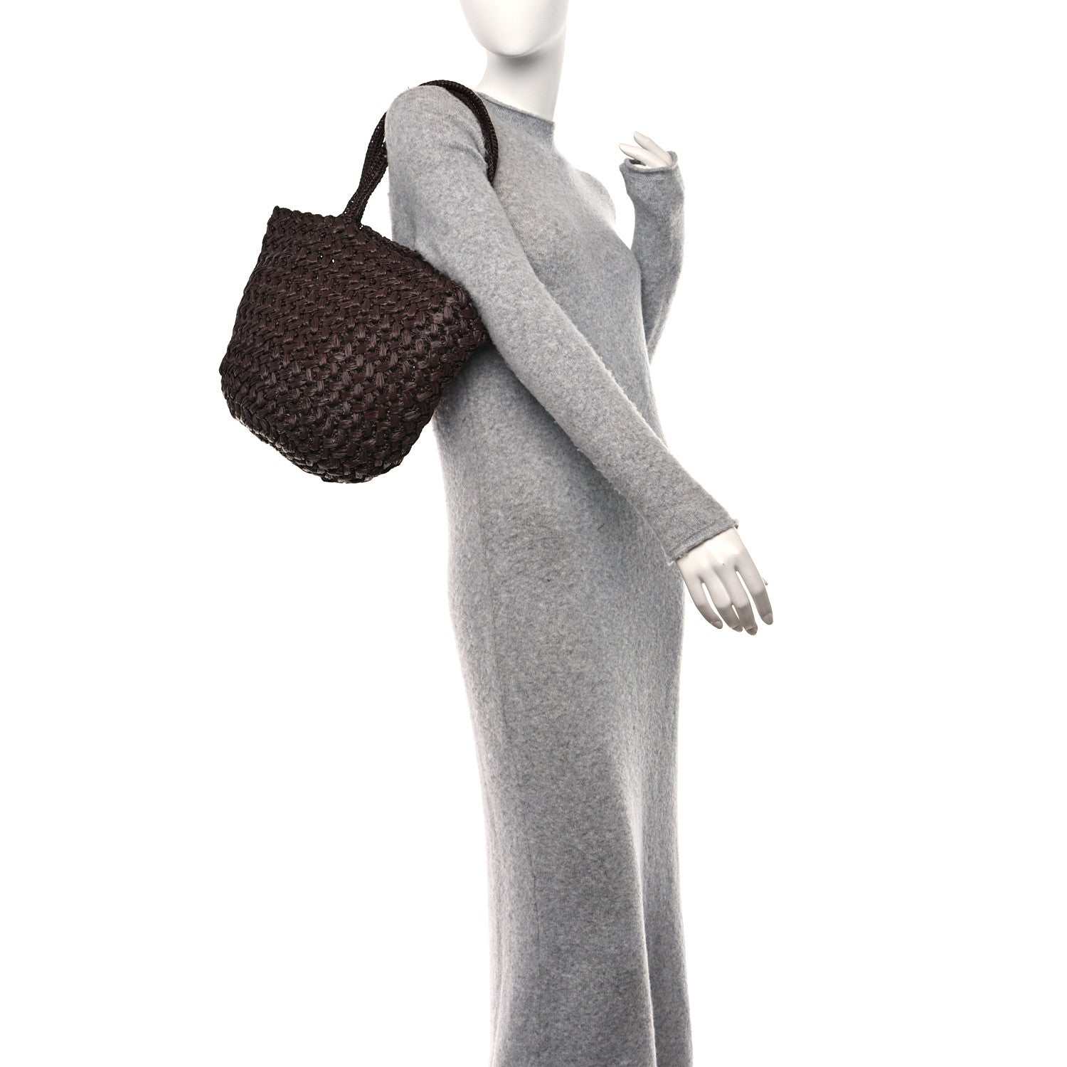 The Row Raffia Estelle Tote Bag Brown 1487716 – FASHIONPHILE