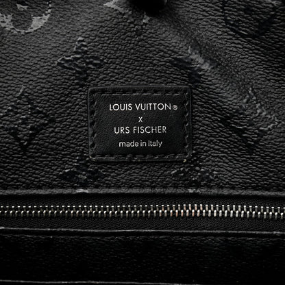 Louis Vuitton X UF Tufted Monogram Tufted Cabas White Black 6 of 10