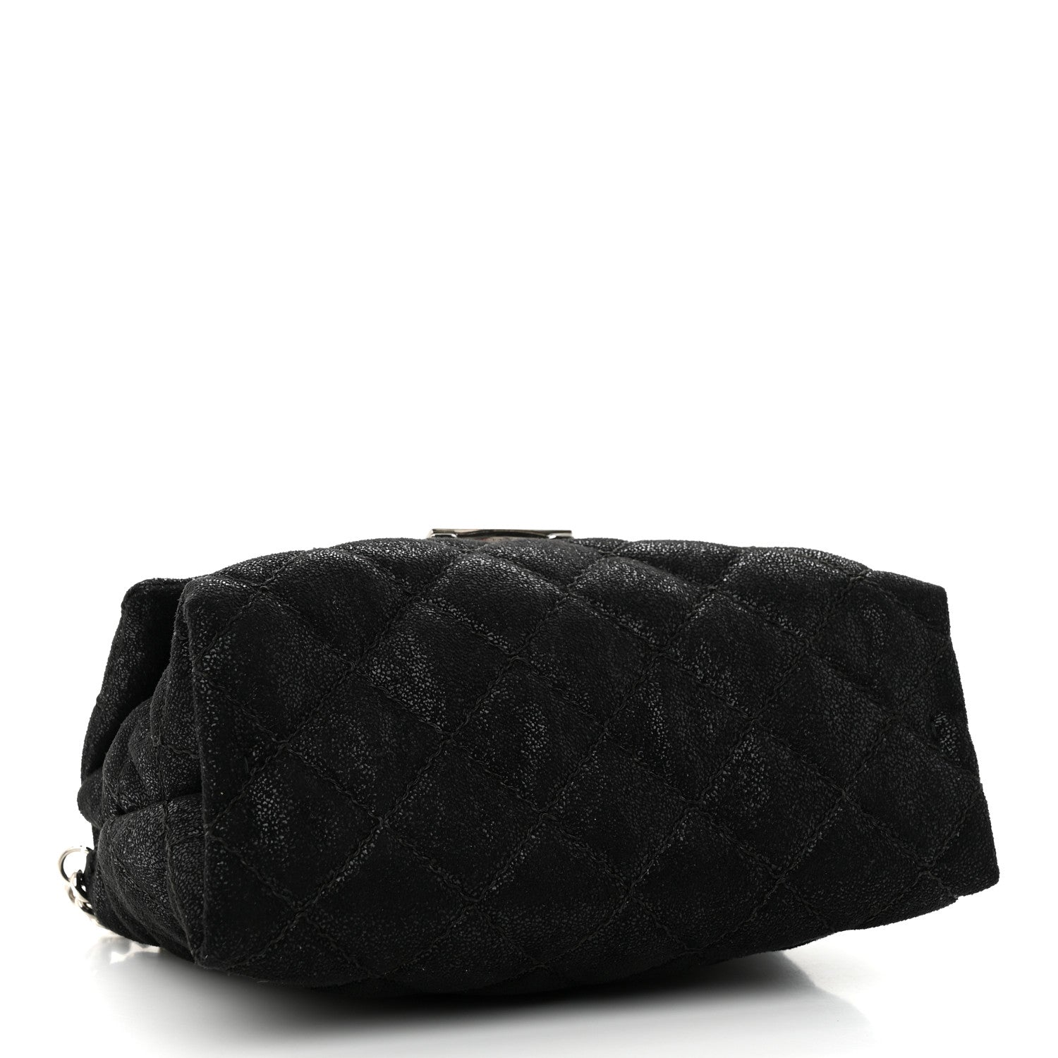 Stella McCartney Shaggy Deer Quilted Small Beckett Chain Shoulder Bag Black 4 of 10