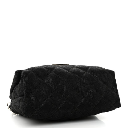 Stella McCartney Shaggy Deer Quilted Small Beckett Chain Shoulder Bag Black 4 of 10