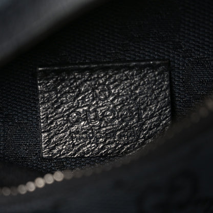 Gucci GG Monogram Double Pocket Belt Bag Black 5 of 9