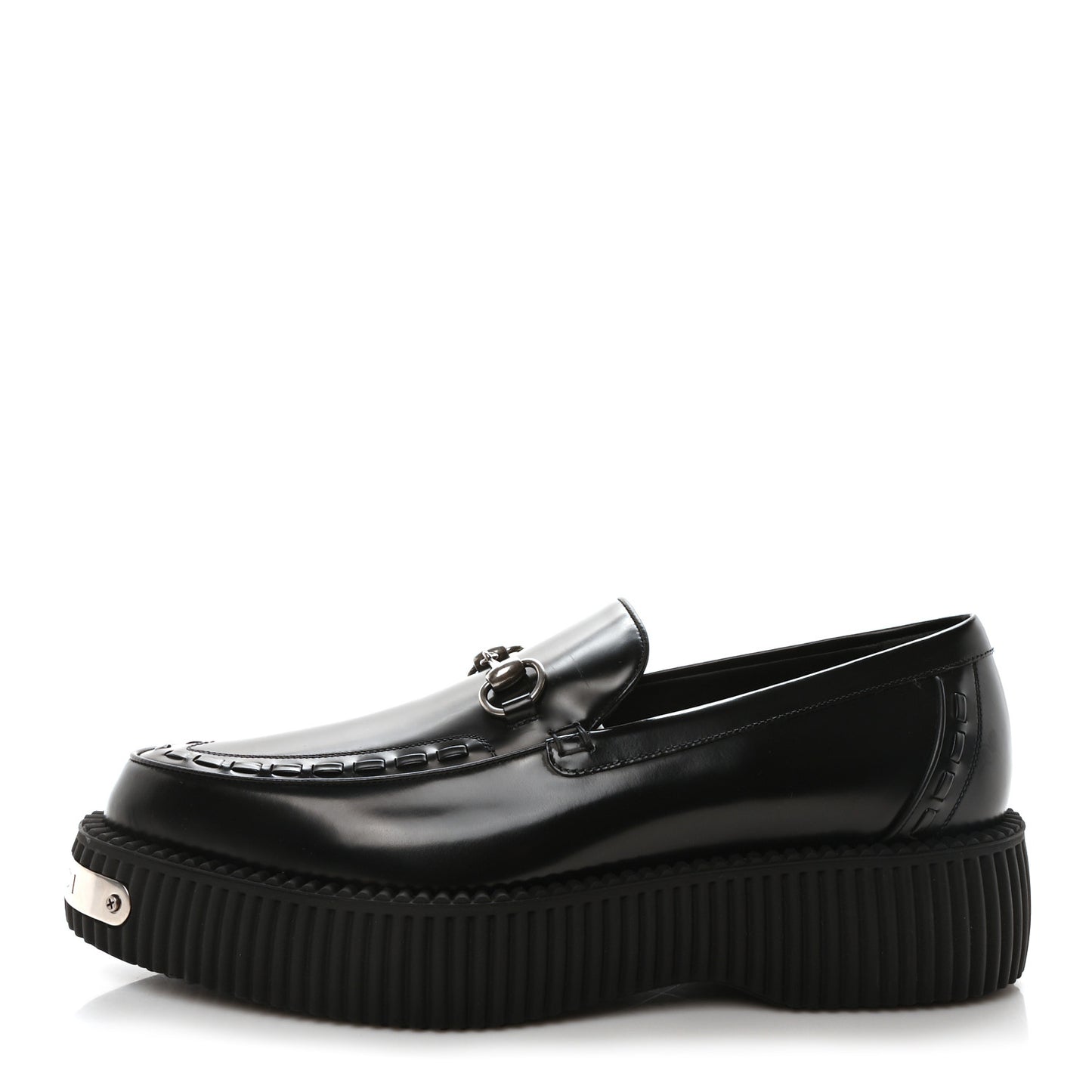 Magnum Calfskin Mens Horsebit Creeper Loafers 11.5 Black