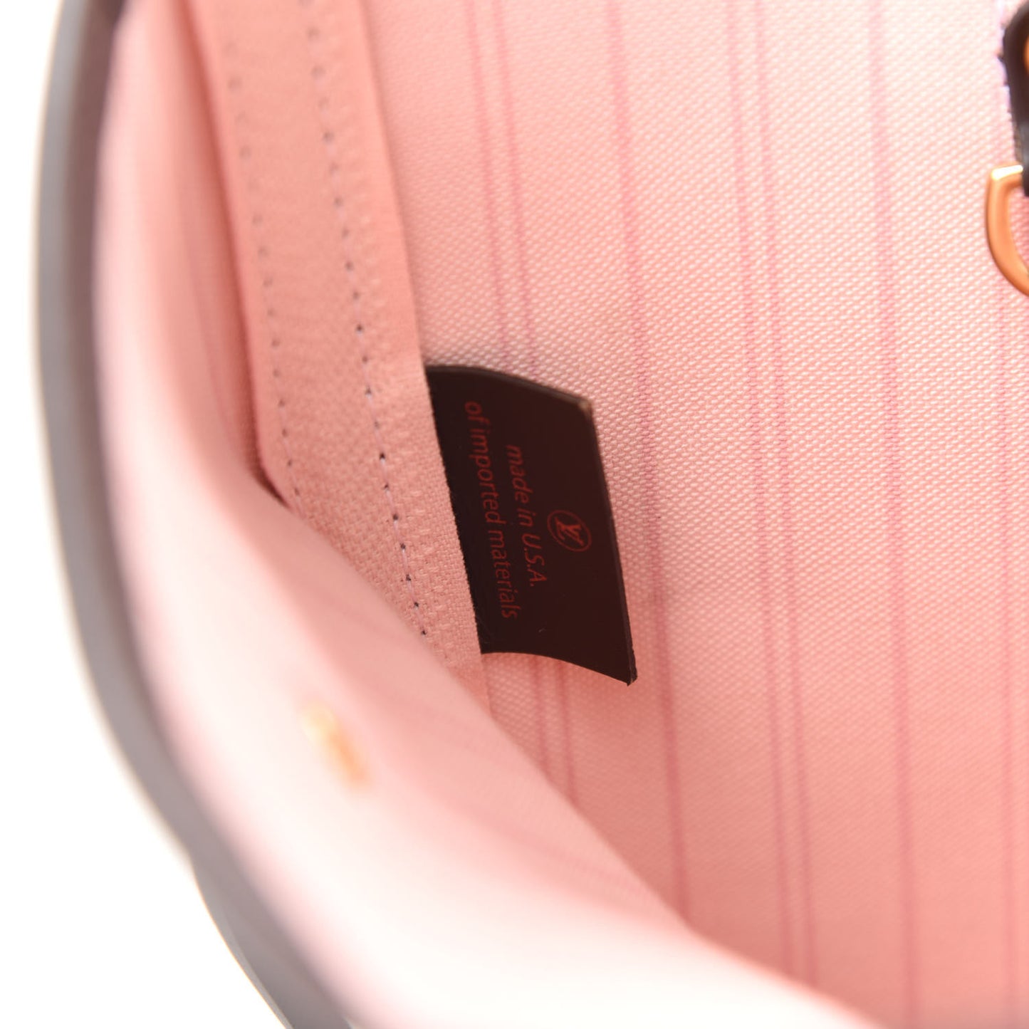 Damier Ebene Neo Neverfull MM Rose Ballerine