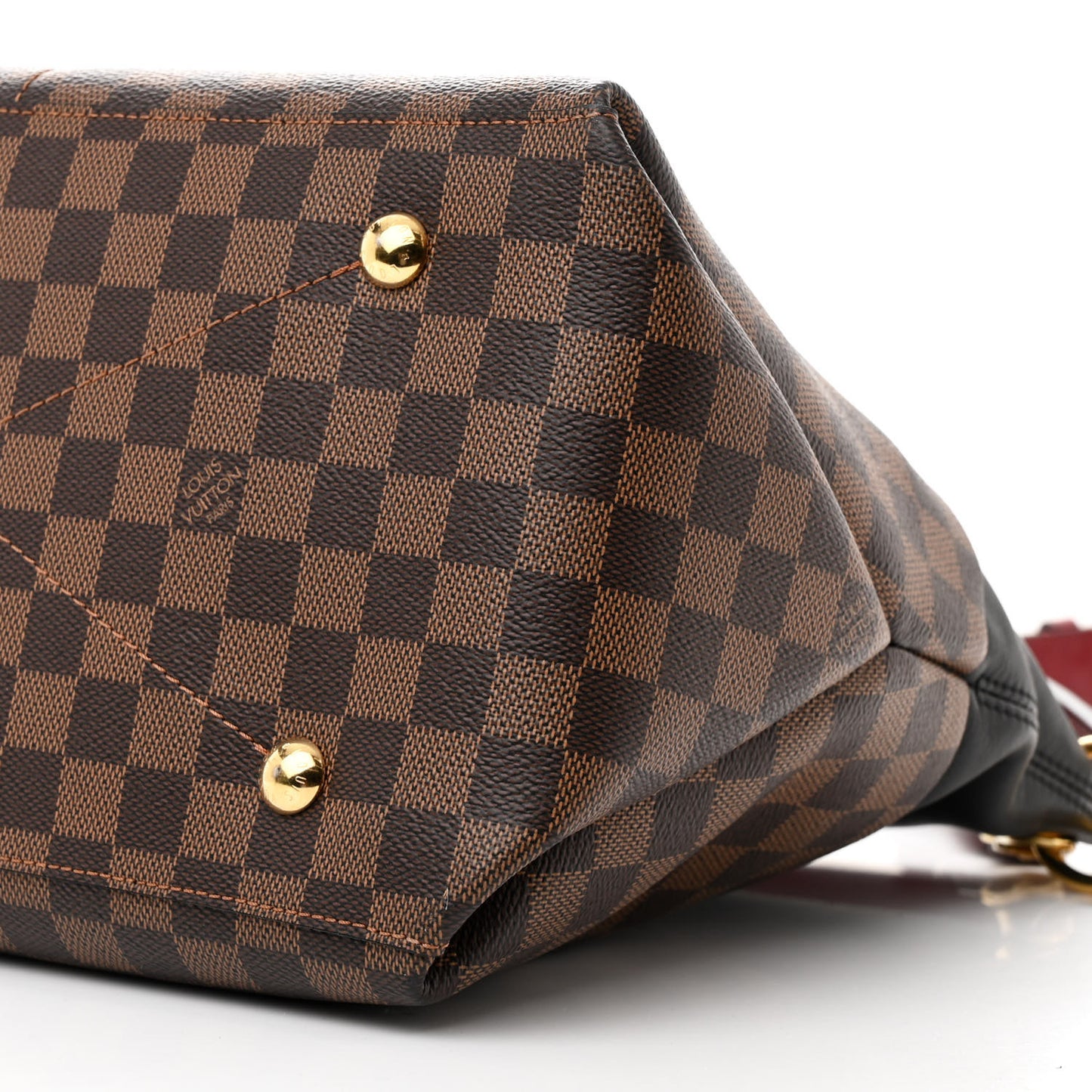 Damier Ebene Calfskin Maida Black