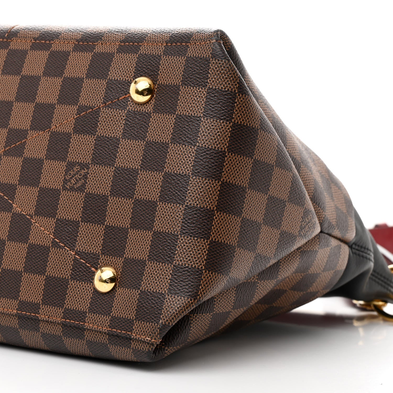 Louis Vuitton Damier Ebene Calfskin Maida Black 10 of 11