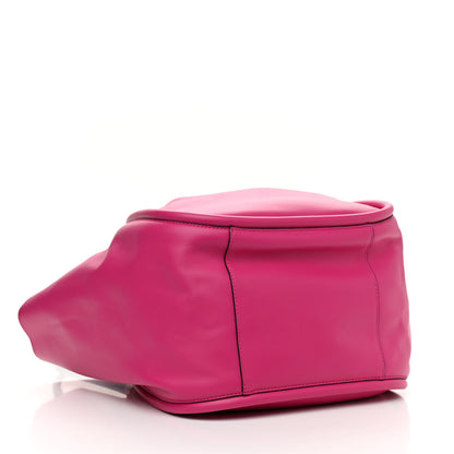 Proenza Schouler Calfskin Large Ruched Tote Fuschia 5 of 12