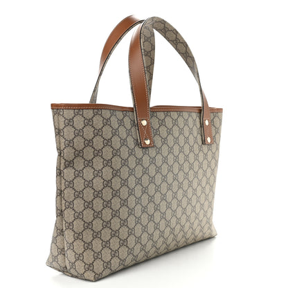 Gucci GG Plus Monogram Medium Signature Web Loop Tote Brown 3 of 11