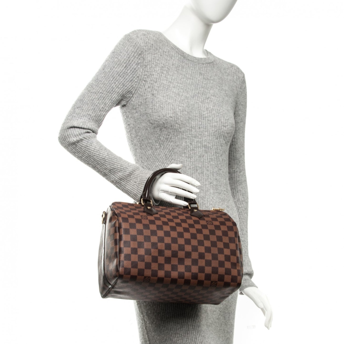 Damier Ebene Speedy Bandouliere 30