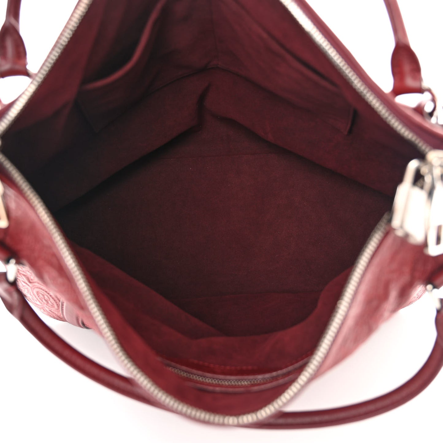 Monogram Lambskin Antheia Ixia MM Fuchsia