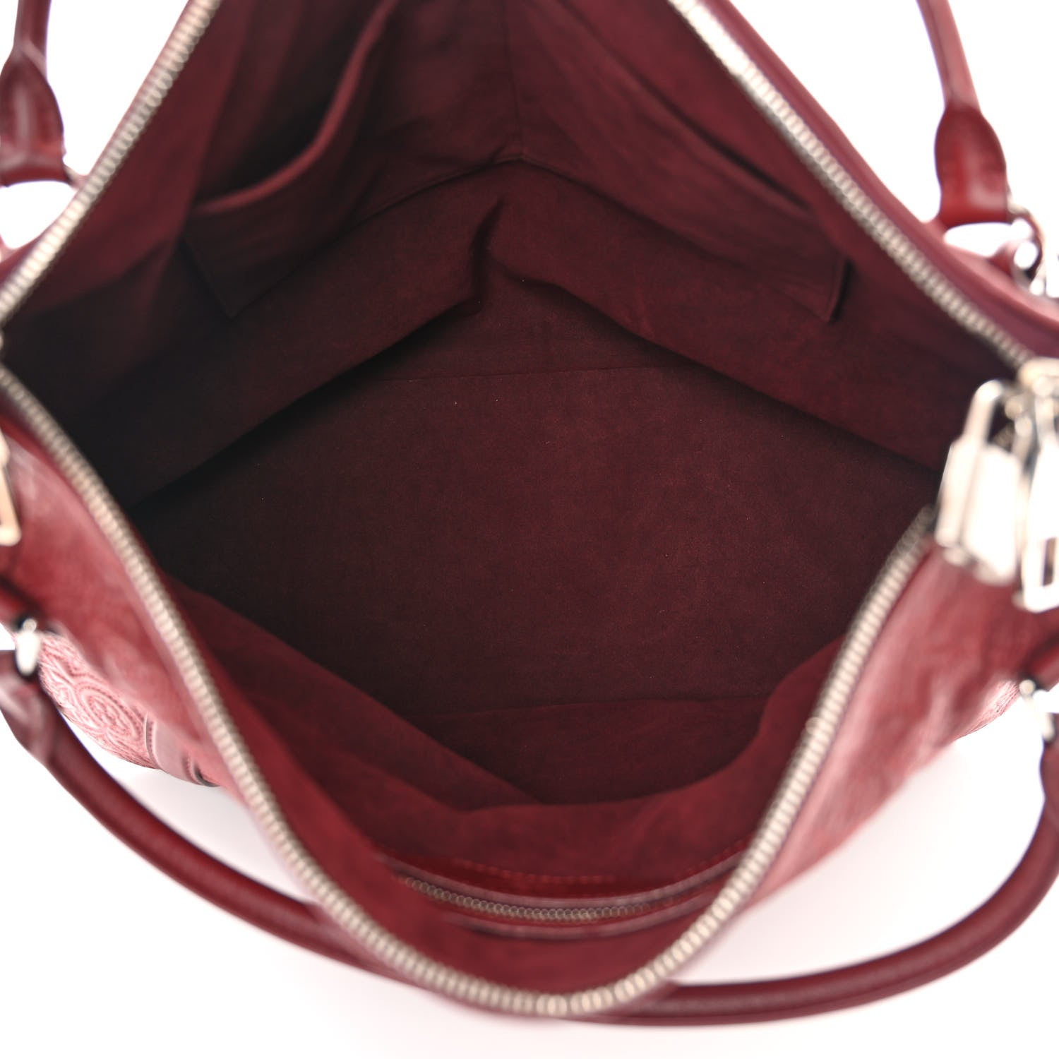 Louis Vuitton Monogram Lambskin Antheia Ixia MM Fuchsia 5 of 13