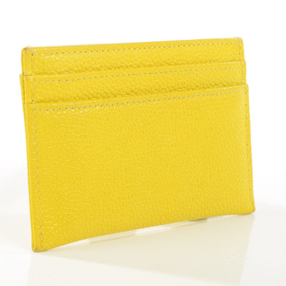 Chanel Caviar CC Timeless Card Holder Yellow 3 of 8