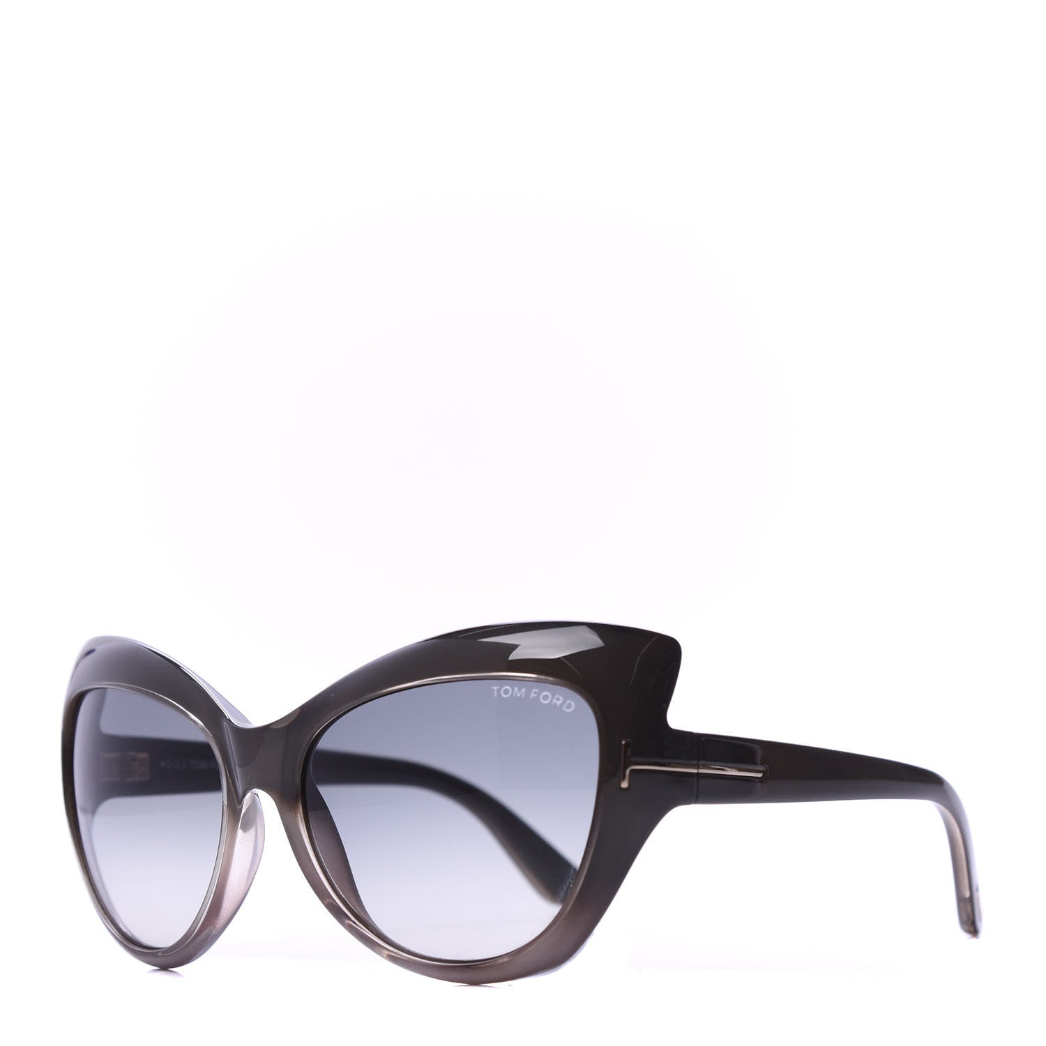 Tom Ford Cat Eye Bardot TF9284 Sunglasses Dark Grey 1 of 8