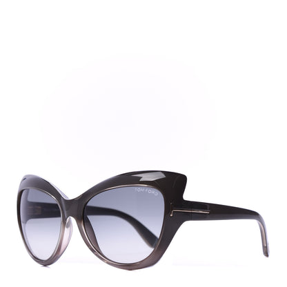 Tom Ford Cat Eye Bardot TF9284 Sunglasses Dark Grey 1 of 8
