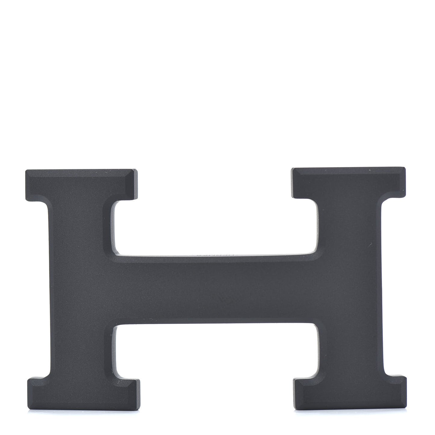 PVD Plated 32mm H Belt Buckle Black