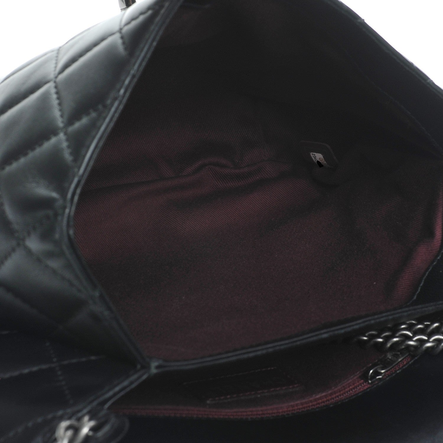 Chanel Lambskin Quilted Large Daily Supple Flap Black 5 of 9