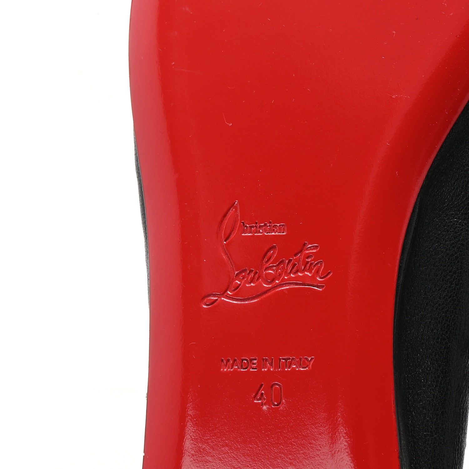 Christian Louboutin Nappa Gazelle Flats 40 Black 7 of 8