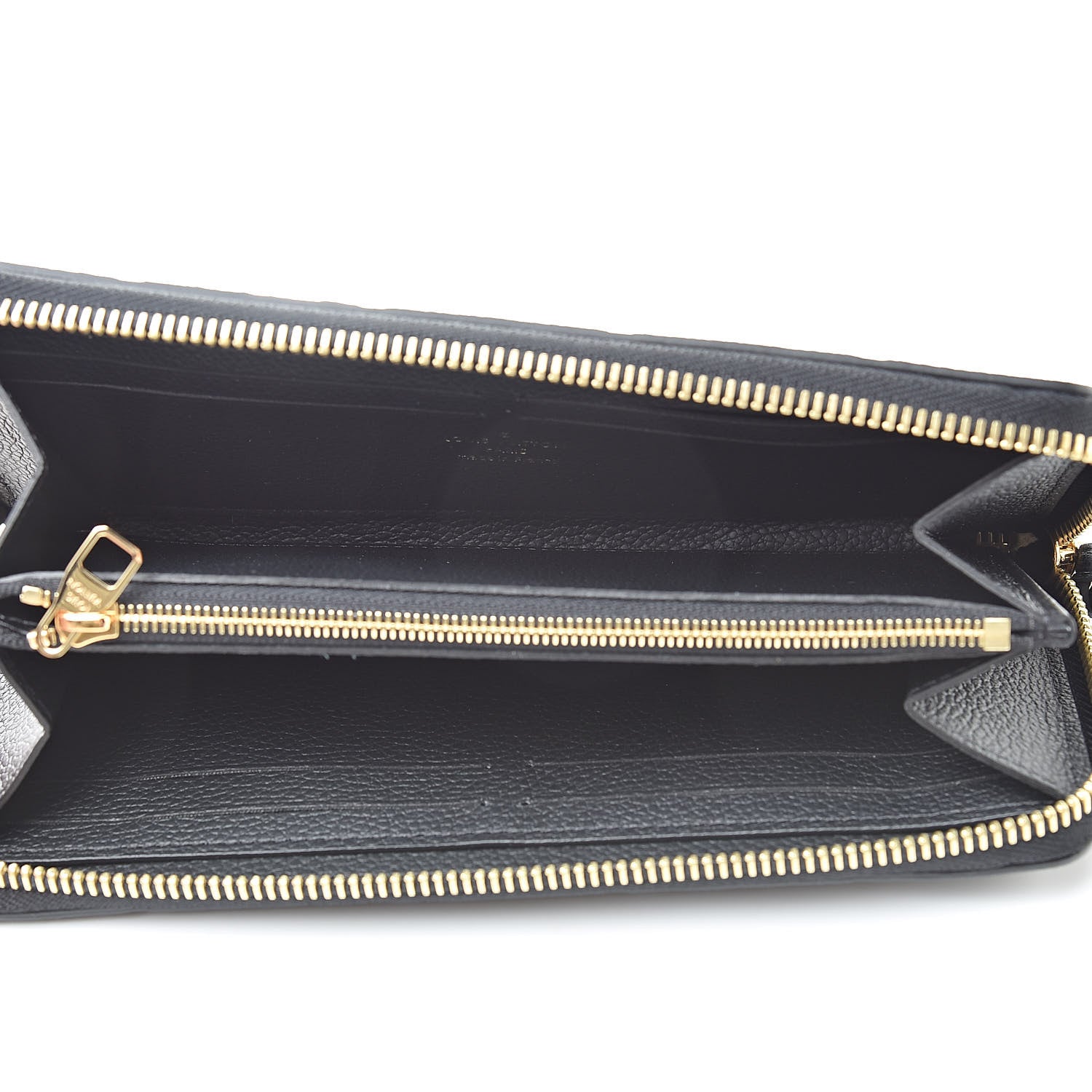 Louis Vuitton Empreinte Clemence Wallet Black 5 of 8