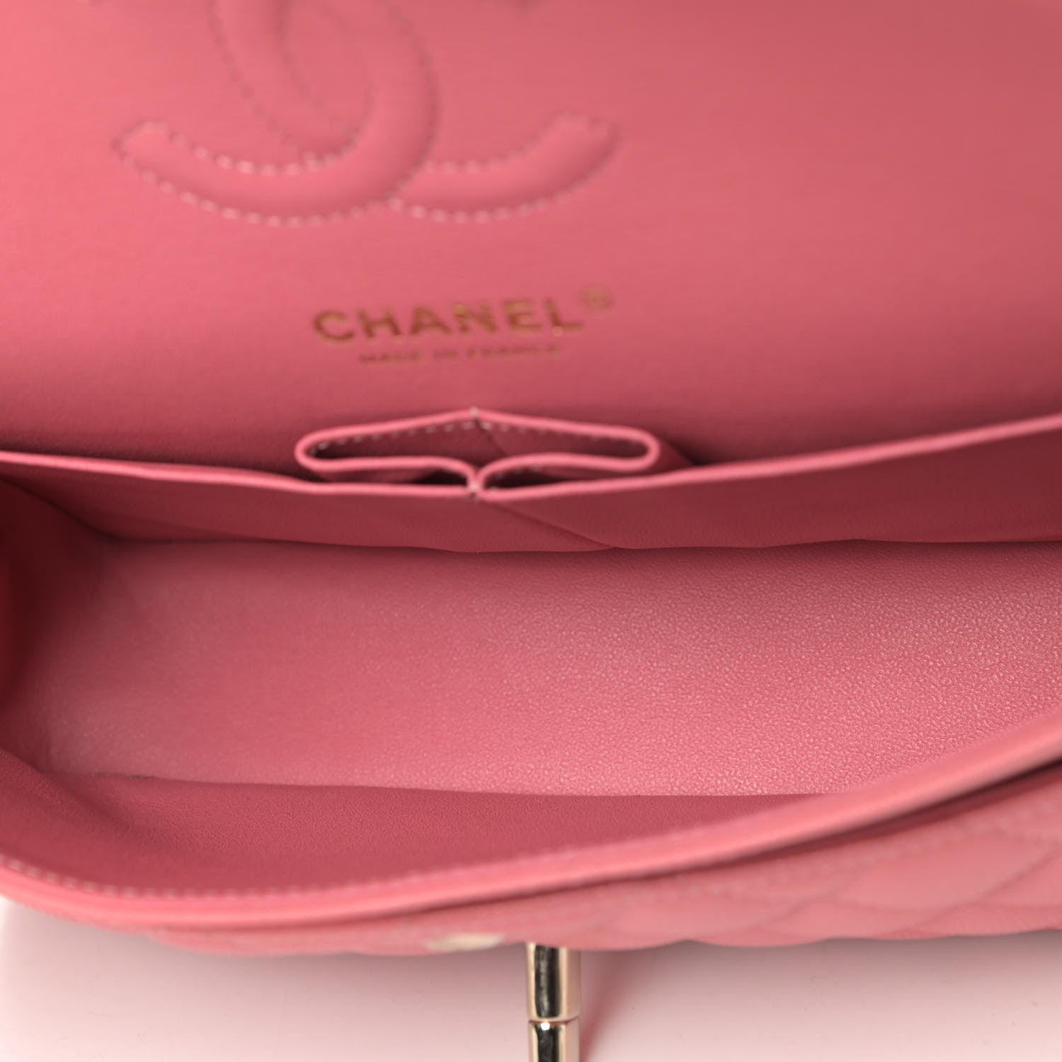 Chanel Caviar Quilted Small Double Flap Pink 4 of 4