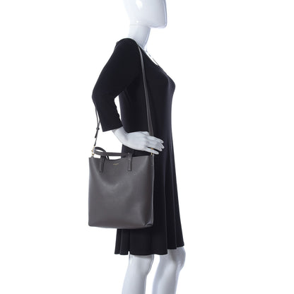Saint Laurent Calfskin Toy Shopping Tote Pebble 2 of 10