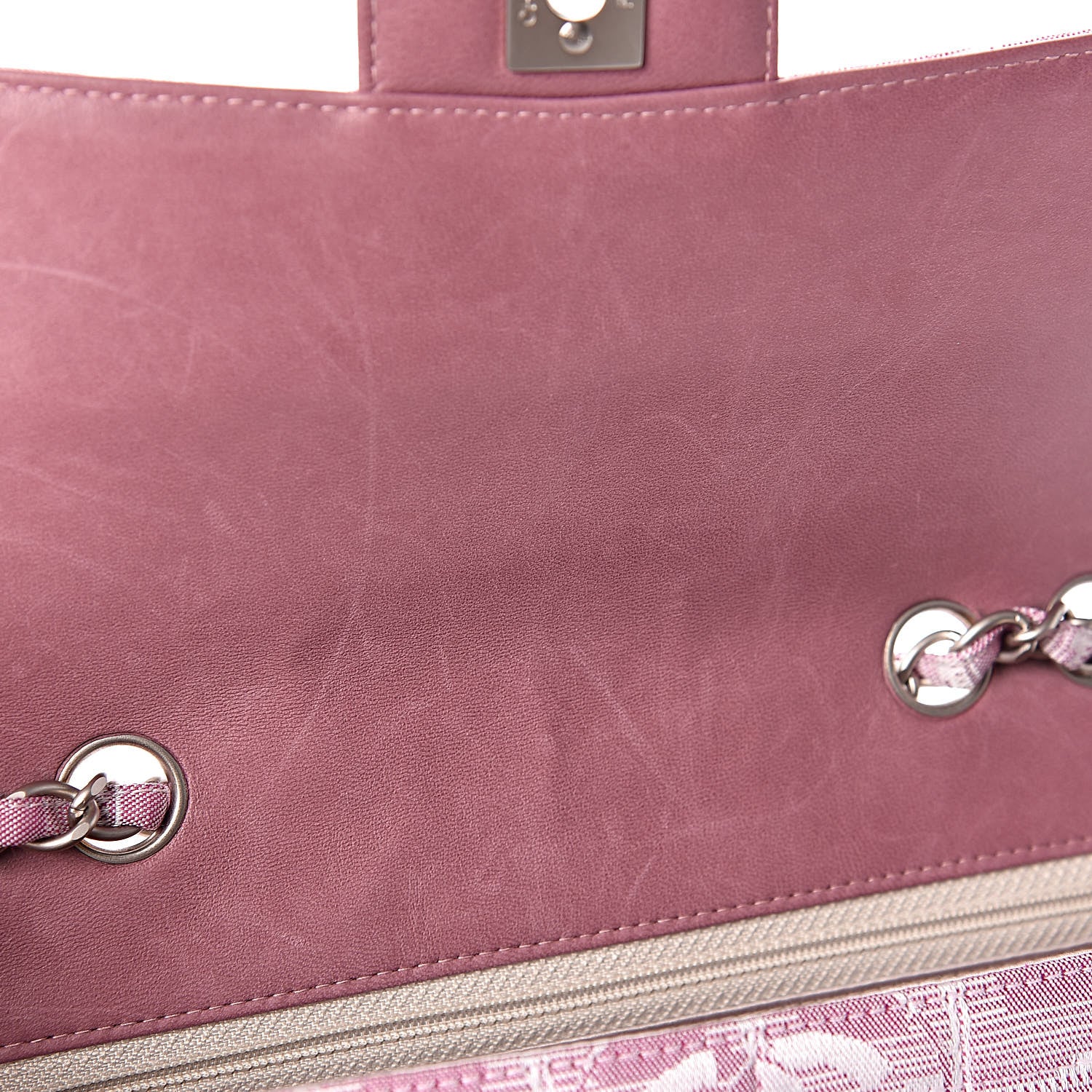 Chanel Nylon Medium Travel Flap Pink 8 of 12
