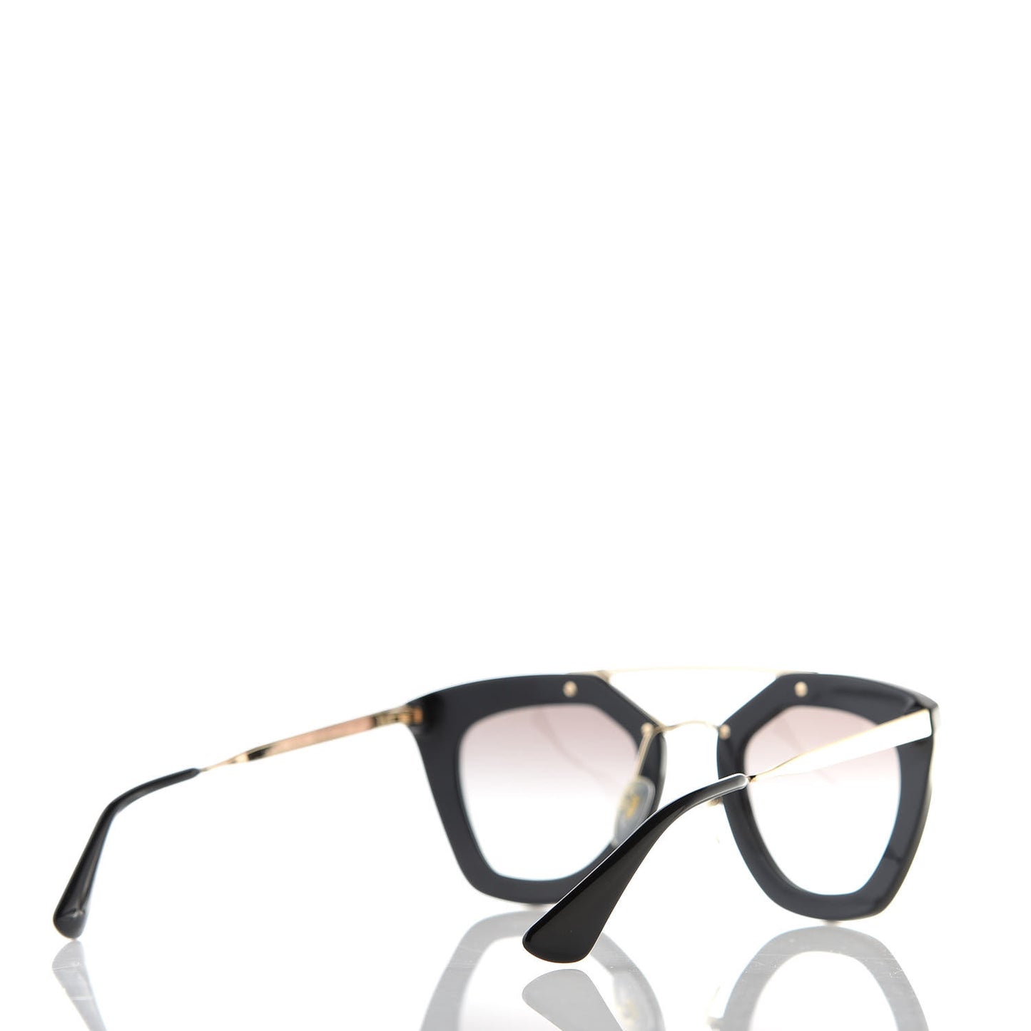 Acetate Cinema Sunglasses SPR 09Q Black