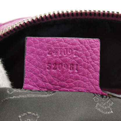 Gucci Guccissima Neoprene Techno Tag Medium Boston Magenta 8 of 10