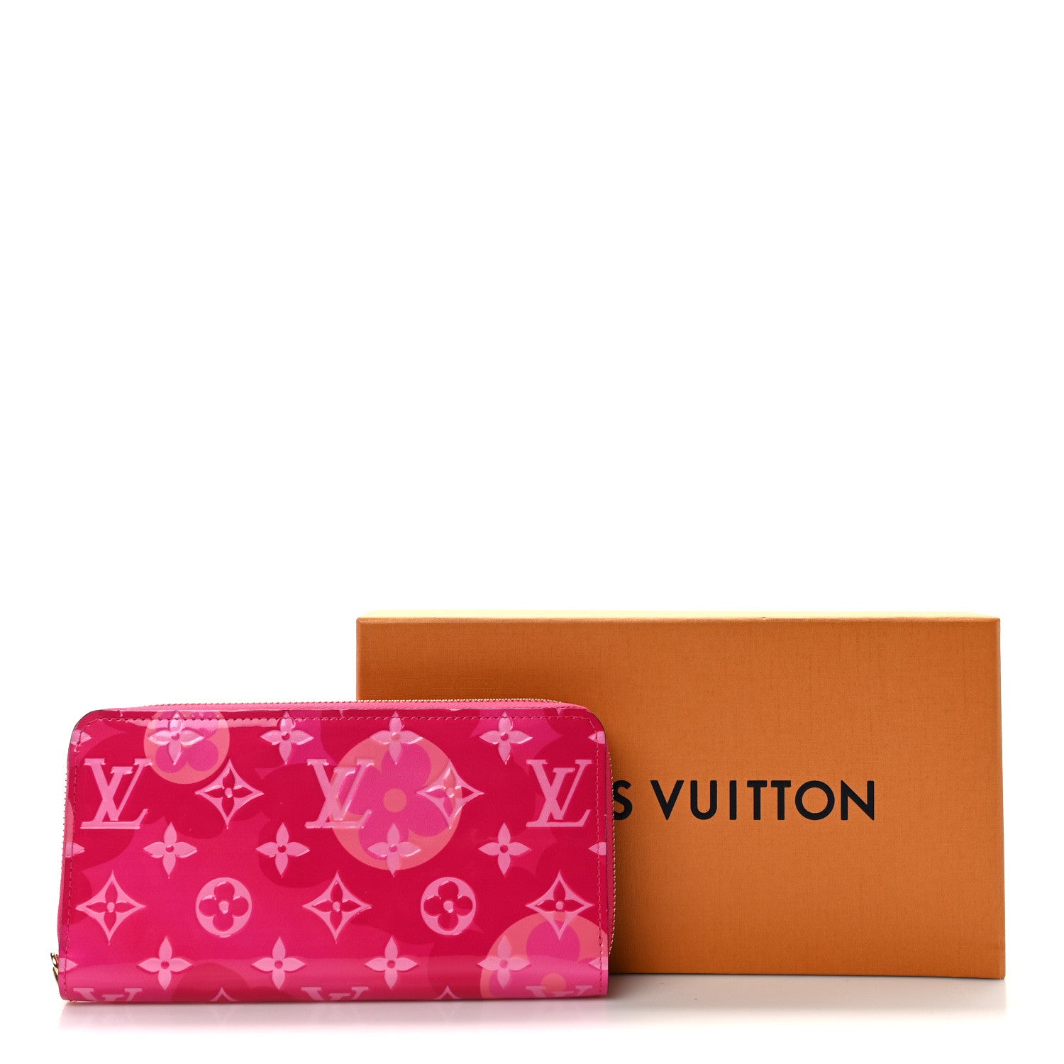 Louis Vuitton Vernis Valentine Zippy Wallet Fuchsia 7 of 7