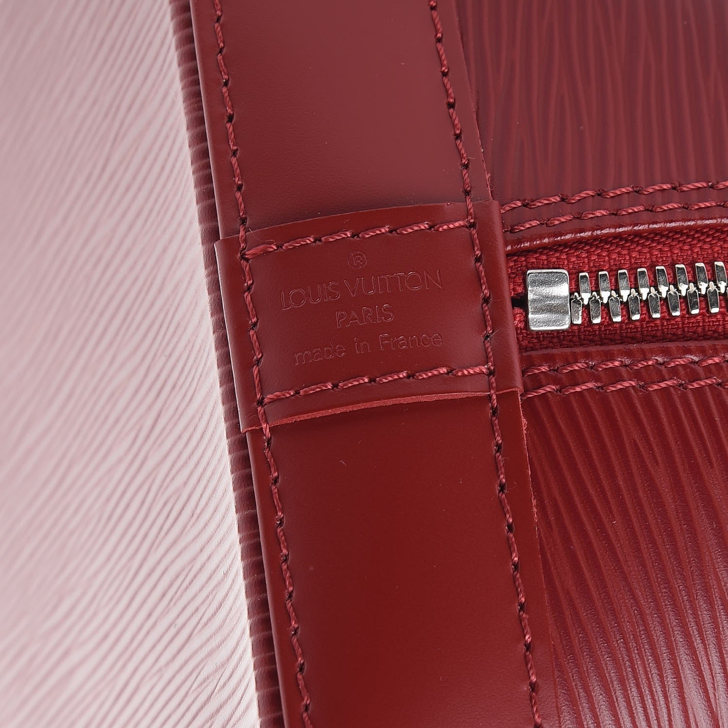 Louis Vuitton Epi Alma PM Rubis 6 of 8
