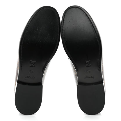 Louis Vuitton Monogram Chess Flat Loafer 37.5 5 of 8