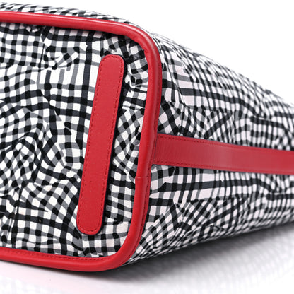 MCM Visetos Medium Liz Reversible Shopper Tote Ruby Red 16 of 16