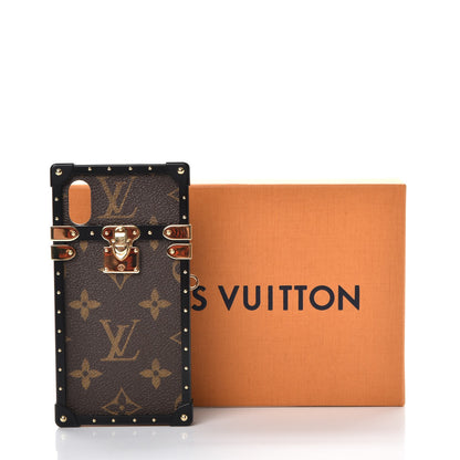 Louis Vuitton Monogram Eye-Trunk iPhone X Case 9 of 9