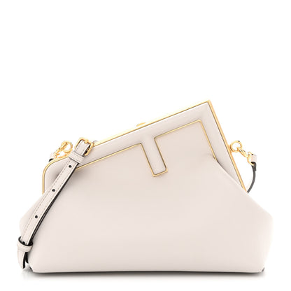 Fendi Shiny Nappa Small Fendi First Ghiaia 1 of 10