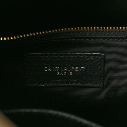 Saint Laurent Suede Matelasse Monogram Medium Niki Shopper Tote New Barley 5 of 9