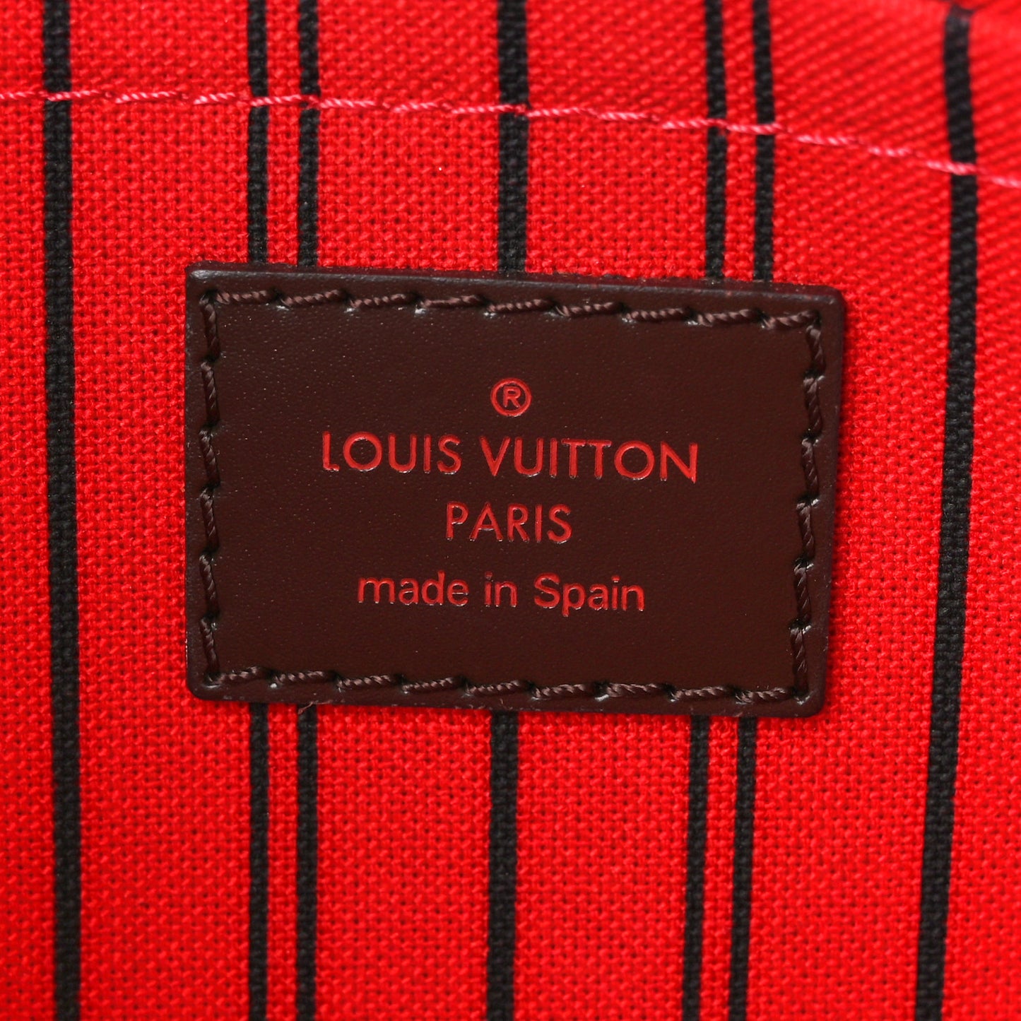 Damier Ebene Neverfull MM GM Pochette