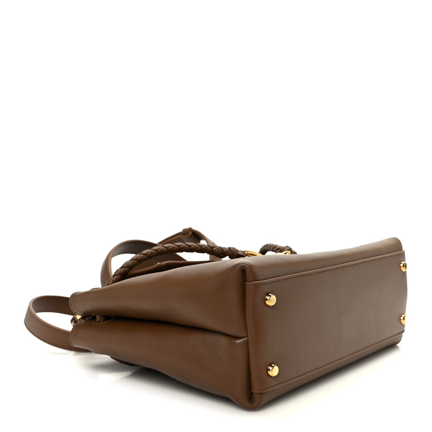 Bottega Veneta Silky Calfskin Small Ciao Ciao Nocciola 4 of 12
