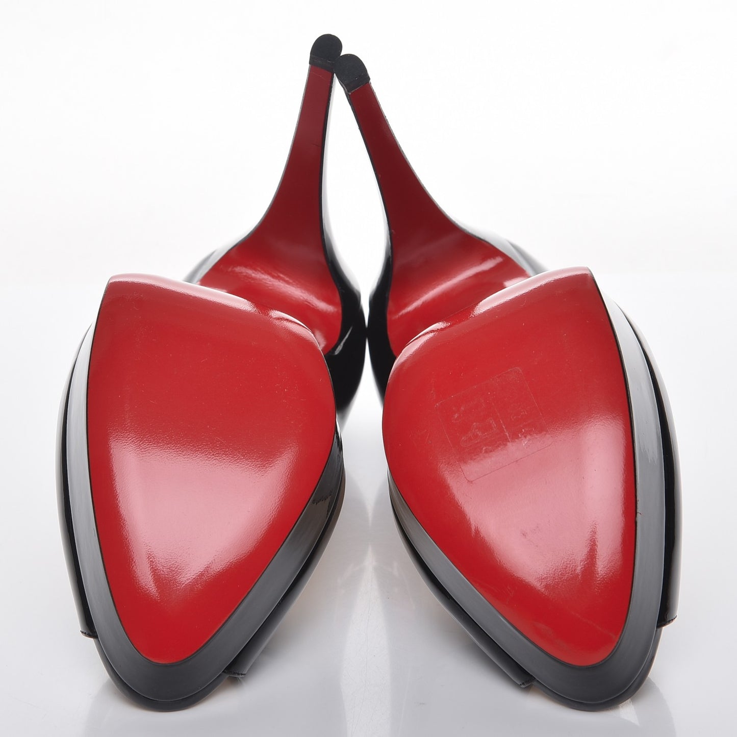 Patent Lady Peep 150 Pumps 39 Black