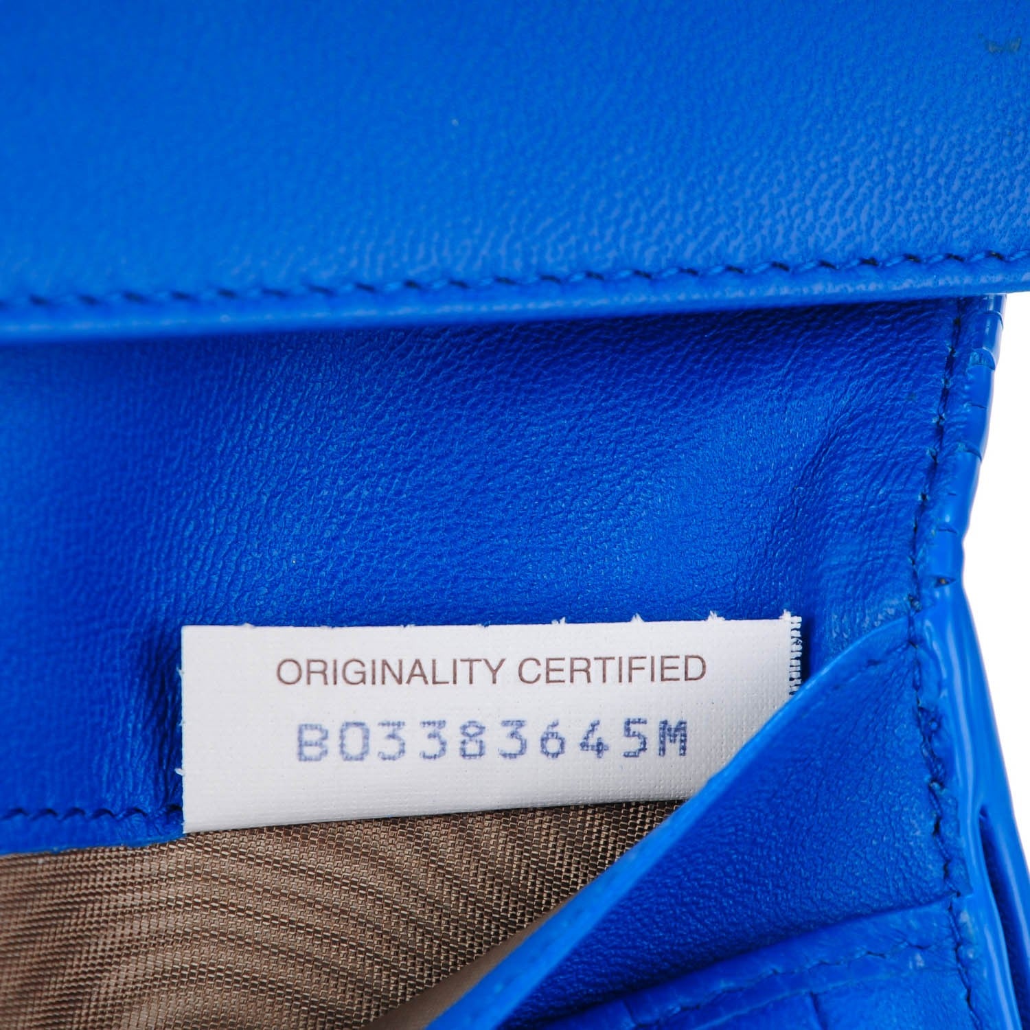 Bottega Veneta Nappa Intrecciato Continental Wallet Signal Blue 5 of 8