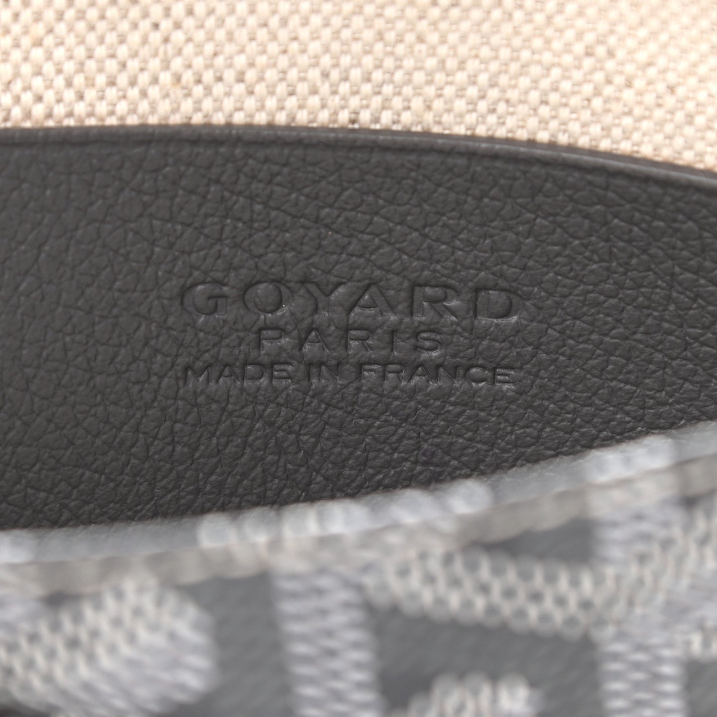 Goyardine Plumet Wallet Clutch Grey