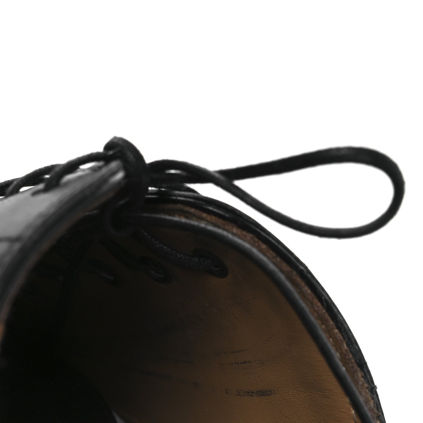 Calfskin Mens Greggo Flat Oxfords 45.5 Black