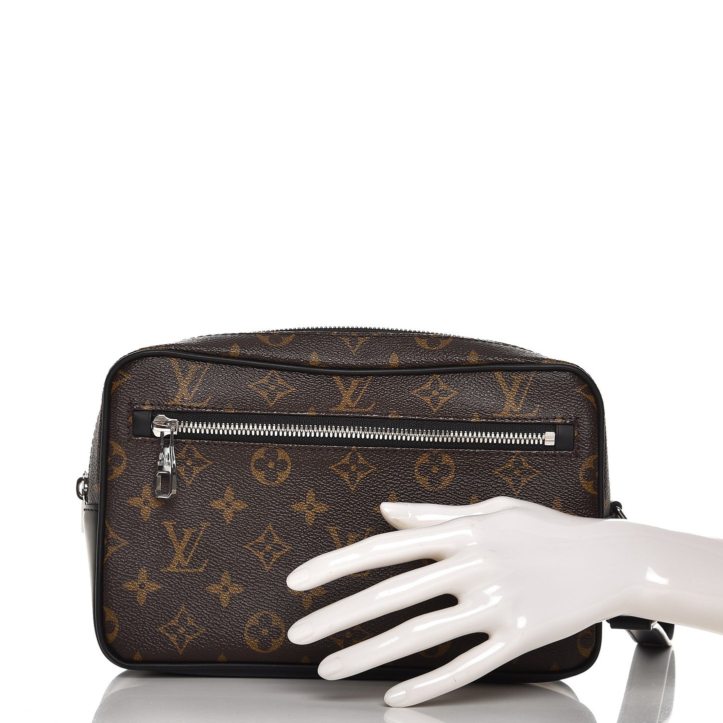 Monogram Macassar Kasai Clutch Black