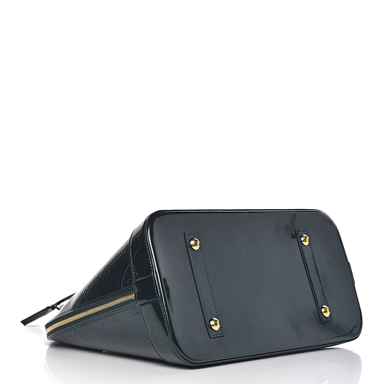 Louis Vuitton Vernis Alma GM Blue Nuit 4 of 9