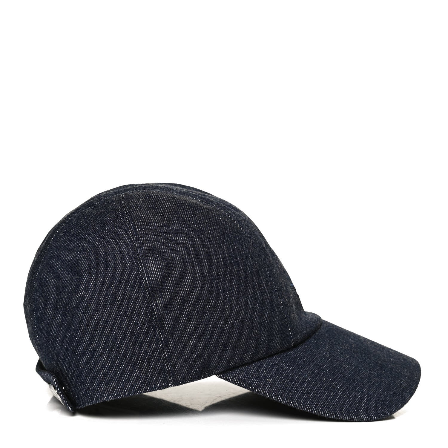 Hermes Cotton Davis H Primavera Cap 56 Indigo 4 of 7