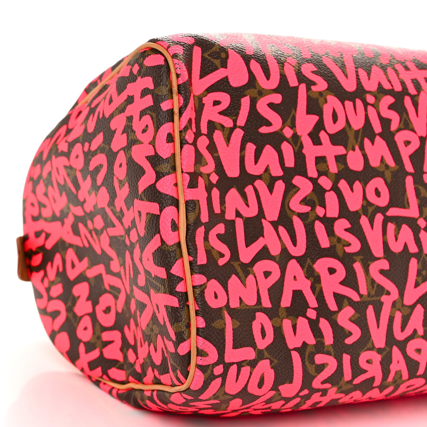 Monogram Graffiti Speedy 30 Fuchsia