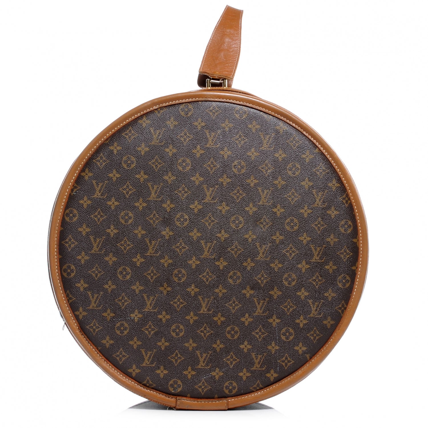 Louis Vuitton Monogram Vintage French Company Hat Box 1 of 7