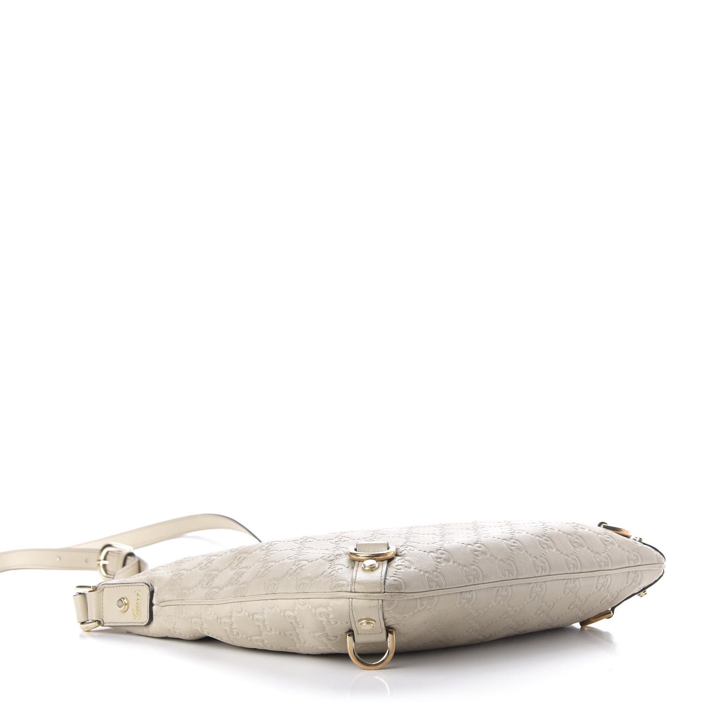 Guccissima Abbey Messenger Bag Off White